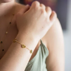 Bransoletka Celebrytka na modelce