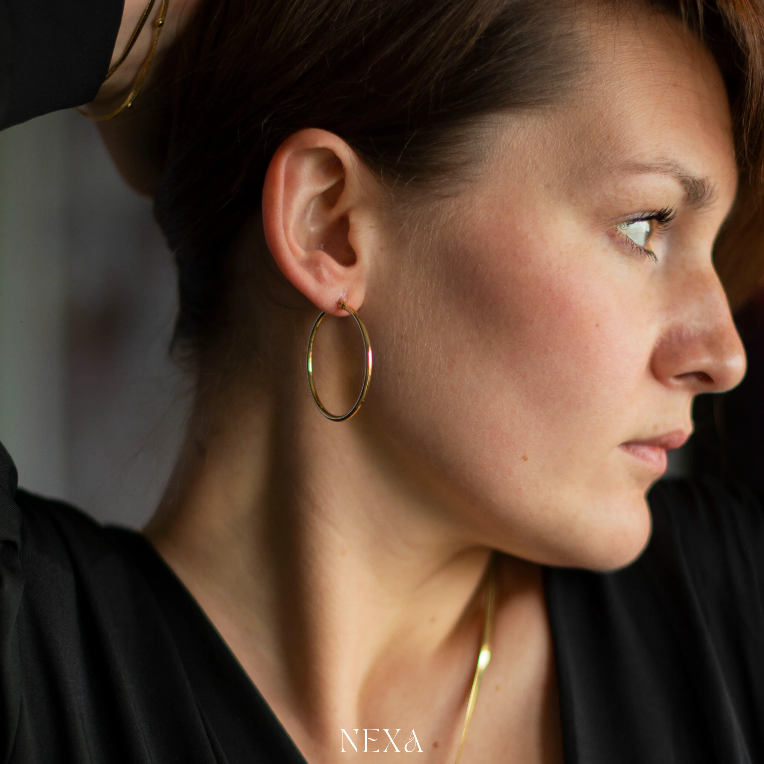 Kolczyki Koła „Classic Hoop” - obrazek 5