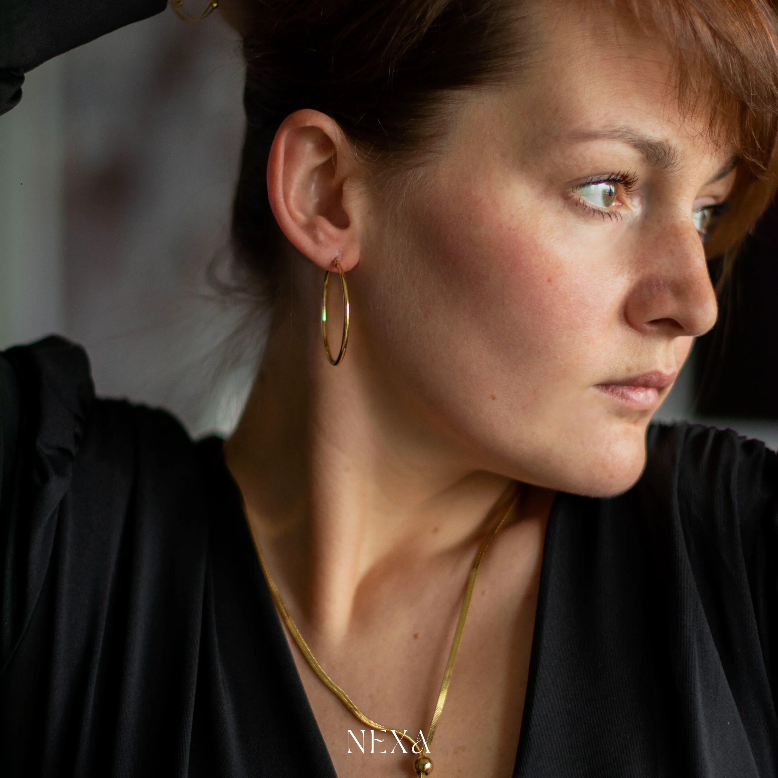 Kolczyki Koła „Classic Hoop” - obrazek 4